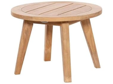 Royal Teak Collection Admiral Teak Round End Table RLADSTR