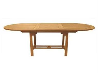Royal Teak Collection Expansion 72''W x 39''D Oval Family Dining Table RLFEO8