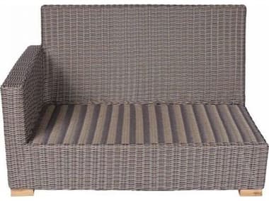 Royal Teak Collection Sanibel 2-Seater Arm Left RLSB2LFO