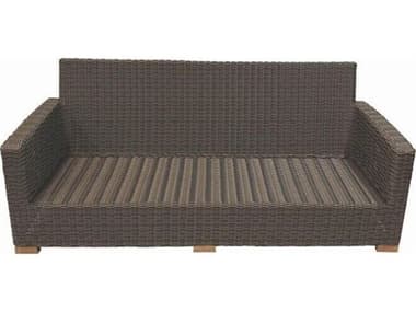 Royal Teak Collection Sanibel Outdoor Patio Sofa / FRAME ONLY RLSBS3FO