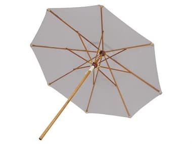 Royal Teak Collection 10 Foot Deluxe Granite Patio Umbrella RLUMBGRA