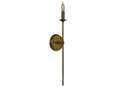 Framburg Chandler 24" Tall 1-Light Brass Wall Sconce RM4691