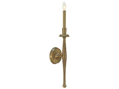 Framburg Matera 16" Tall 1-Light Brushed Brass Wall Sconce RM5781