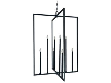 Framburg Andrew 8-Light Matte Black Pendant RML1188