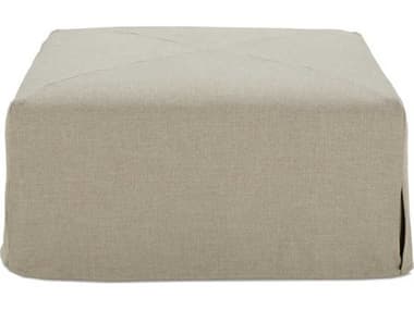 Robin Bruce Miles Slipcovered Ottoman ROBMILESS005PA