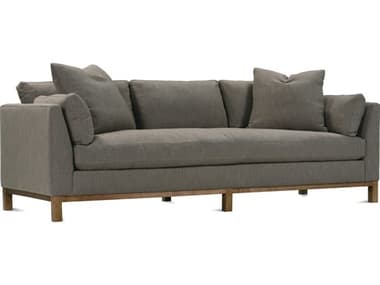 Rowe Boden 99" Latte Gray Fabric Upholstered Sofa ROWBODEN233EDP3