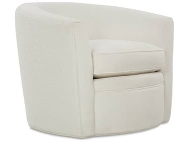 Rowe Baldwin Swivel White Fabric Accent Swivel Chair ROWK940016PB