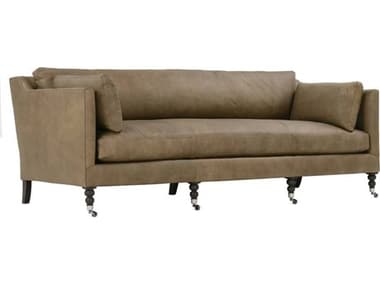 Rowe Madeline Brown Leather Sofa ROWMADELINEL03355