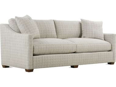 Rowe 88" Gracious Living Beige Fabric Upholstered Sofa ROWP604003PB