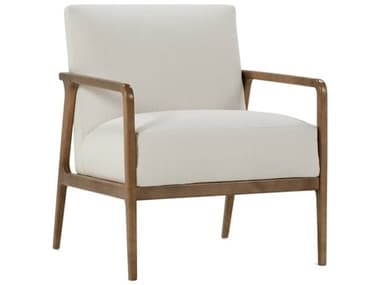 Rowe Pfifer White Fabric Accent Chair ROWP895006PA