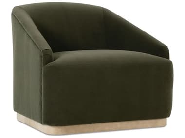 Rowe Bernie Swivel Green Fabric Accent Swivel Chair ROWQ115016PA