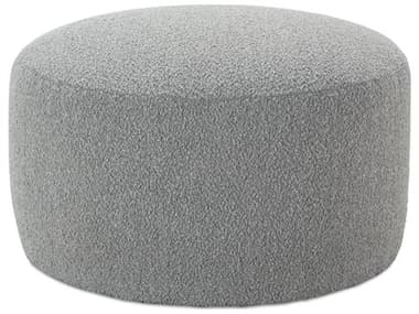 Rowe Cleo Gray Upholstered Ottoman ROWQ120095PB