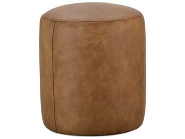 Rowe Cocoa Brown Leather Upholstered Ottoman ROWQ120L00542A