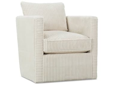 Rowe Rothko Swivel Cream Fabric Accent Swivel Chair ROWROTHKOCHREDP