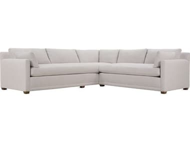 Rowe Sylvie Gray Upholstered Sectional Sofa ROWSYLVIE248EDP2