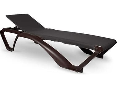 Resol Marina Club Sunlounger Wenge Structure Chocolate Textilene Price Includes 2 RS039802X