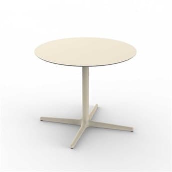 Resol Toledo Round Dining Table 90" Diameter Ivory RS058711X