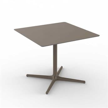 Resol Toledo Square Dining Table 90x90 Chocolate RS058731X