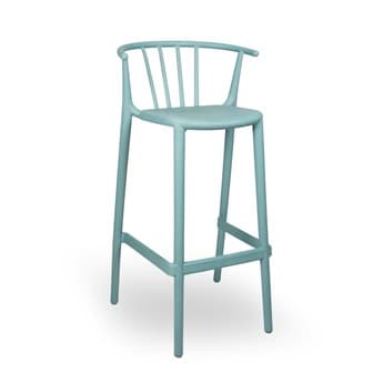 Resol Woody Eco Recycled High Bar Chair Air Blue Price Includes 4 RS058854X