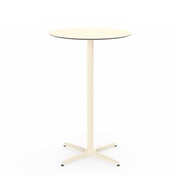 Resol Toledo Round High Dining Table Ivory RS061421X
