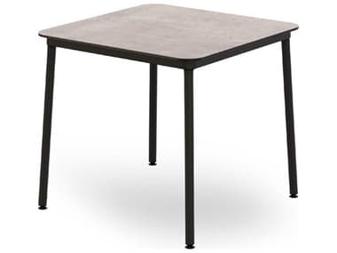 Resol Hub Square Dining Table 31x31 Cement RS063301X