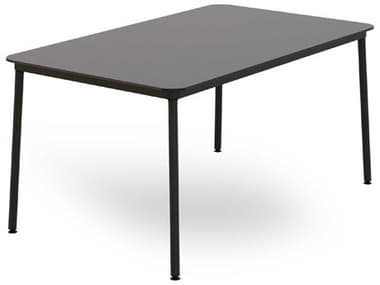 Resol Hub Rectangular Dining Table 59x35 Black RS063431X