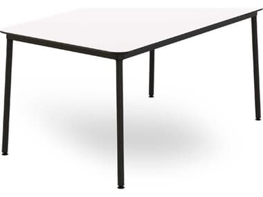 Resol Hub Rectangular Dining Table 59x35 White RS063441X