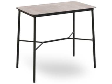 Resol Hub Rectangular Bar Table Cement 47x27 RS063701X