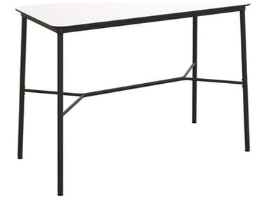 Resol Hub Rectangular Bar Table White 150x70 RS064641X
