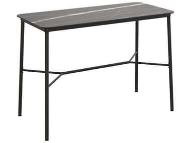Resol Hub Rectangular Bar Table Black Marble 150x70 RS064681X