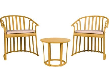 Resol Raff 3 Piece Conversation Set with Cushions Tuscan RS064931X