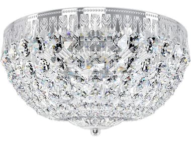 Schonbek Petit Crystal 5-light 12'' Wide Flush Mount S51562