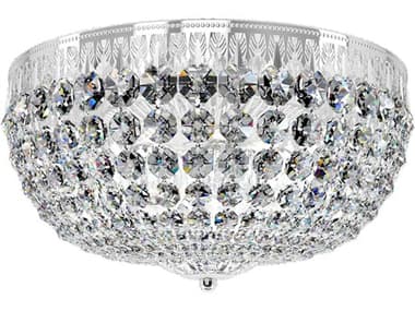 Schonbek Petit Crystal 5-light 14'' Wide Flush Mount S51564