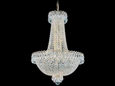 Schonbek Camelot 12-Light Gold Crystal Empire Chandelier S52622