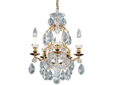 Schonbek Renaissance 5-Light Bronze Crystal Candelabra Chandelier S53769