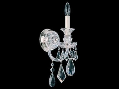 Schonbek Hamilton 1-Light Silver Wall Sconce S55701CL