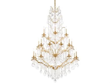 Schonbek Bordeaux 25-Light Bronze Crystal Candelabra Chandelier S55782