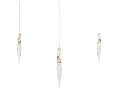 Schonbek Kindjal 3-Light Polished Nickel Linear Island Pendant S5BPD13203LPN