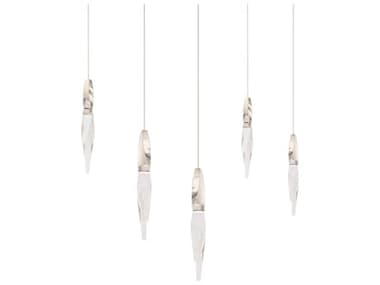 Schonbek Kindjal 5-Light Polished Nickel Linear Island Pendant S5BPD13205LPN