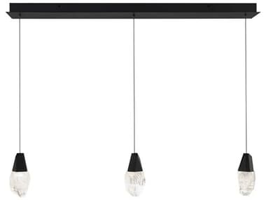 Schonbek Martini 3-Light Black Island Pendant S5BPD20203LOBK