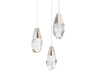 Schonbek Martini 3-Light Polished Nickel Mini Pendant S5BPD20203OPN