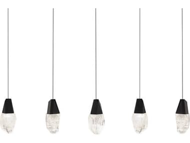 Schonbek Martini 5-Light Black Island Pendant S5BPD20205LOBK