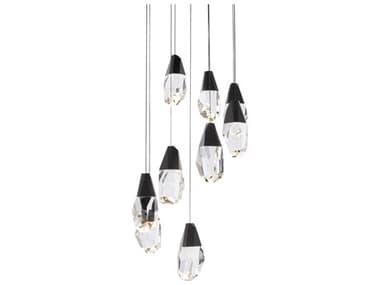 Schonbek Martini 9-Light Black Pendant S5BPD20209OBK