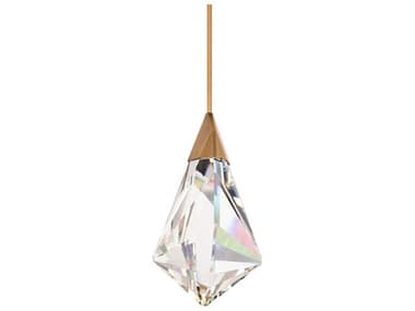 Schonbek Fazzoletto 1-Light Aged Brass Mini Pendant S5BPD33315AB