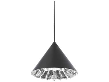 Schonbek Primrose 1-Light Black Mini Pendant S5BPD34208BK