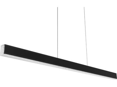 Schonbek Mystique 1-Light Black Linear Island Pendant S5BPD47270BK