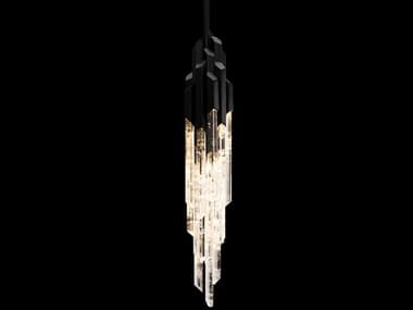 Schonbek Organza 15-Light Black Mini Pendant S5BPD65419BK