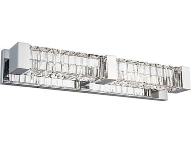 Schonbek Guild 2-Light Polished Chrome Vanity Light S5BWS11226CH