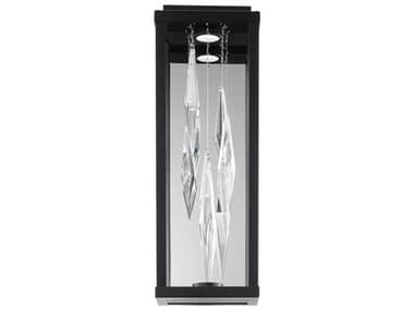 Schonbek Mirage 1-Light Black Wall Sconce S5BWS16216BK