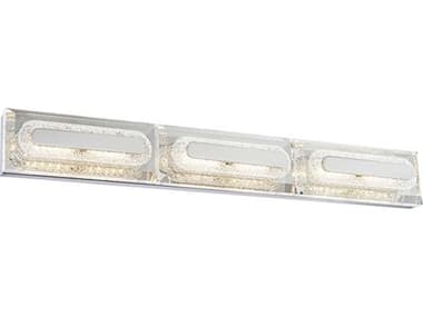 Schonbek Soiree 3-Light Polished Nickel Vanity Light S5BWS17228PN